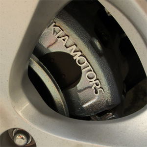 [ Forte sedan (Cerato 2009~13) auto parts ] Forte Caliper Emblem